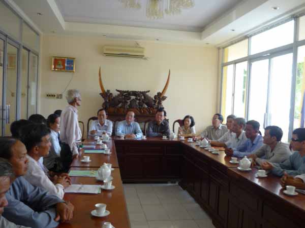 Tien Giang province receives delegates of the General Congress of Hòa Hảo Buddhism 